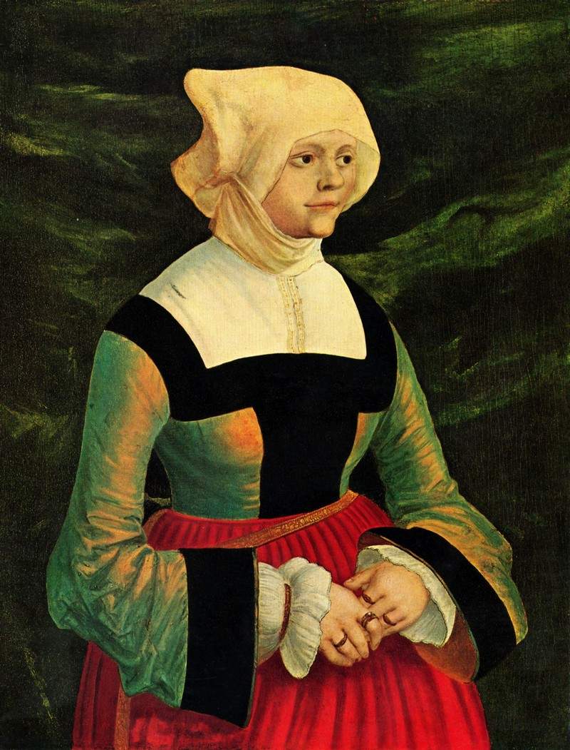 Портрет женщины — Альбрехт Альтдорфер
