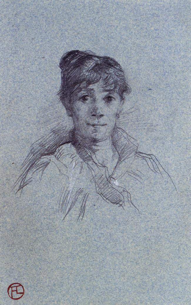 Portrait of a Woman — Анри де Тулуз-Лотрек