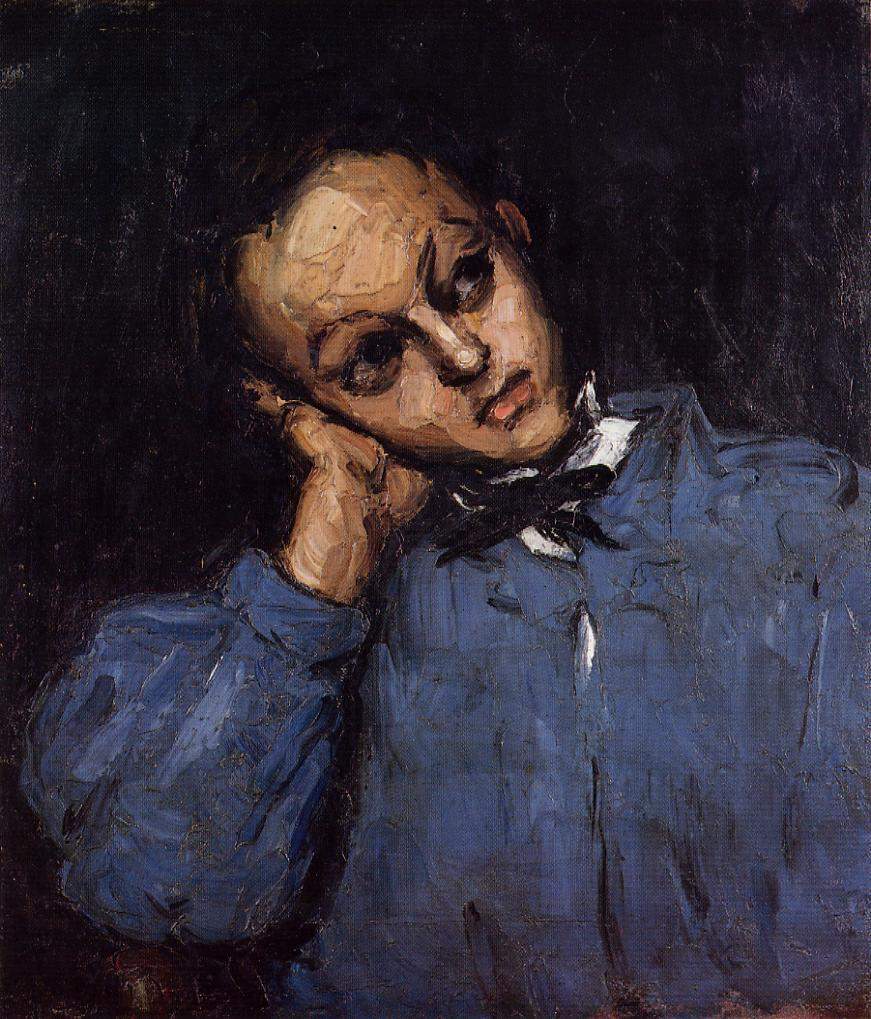Portrait of a Young Man — Поль Сезанн