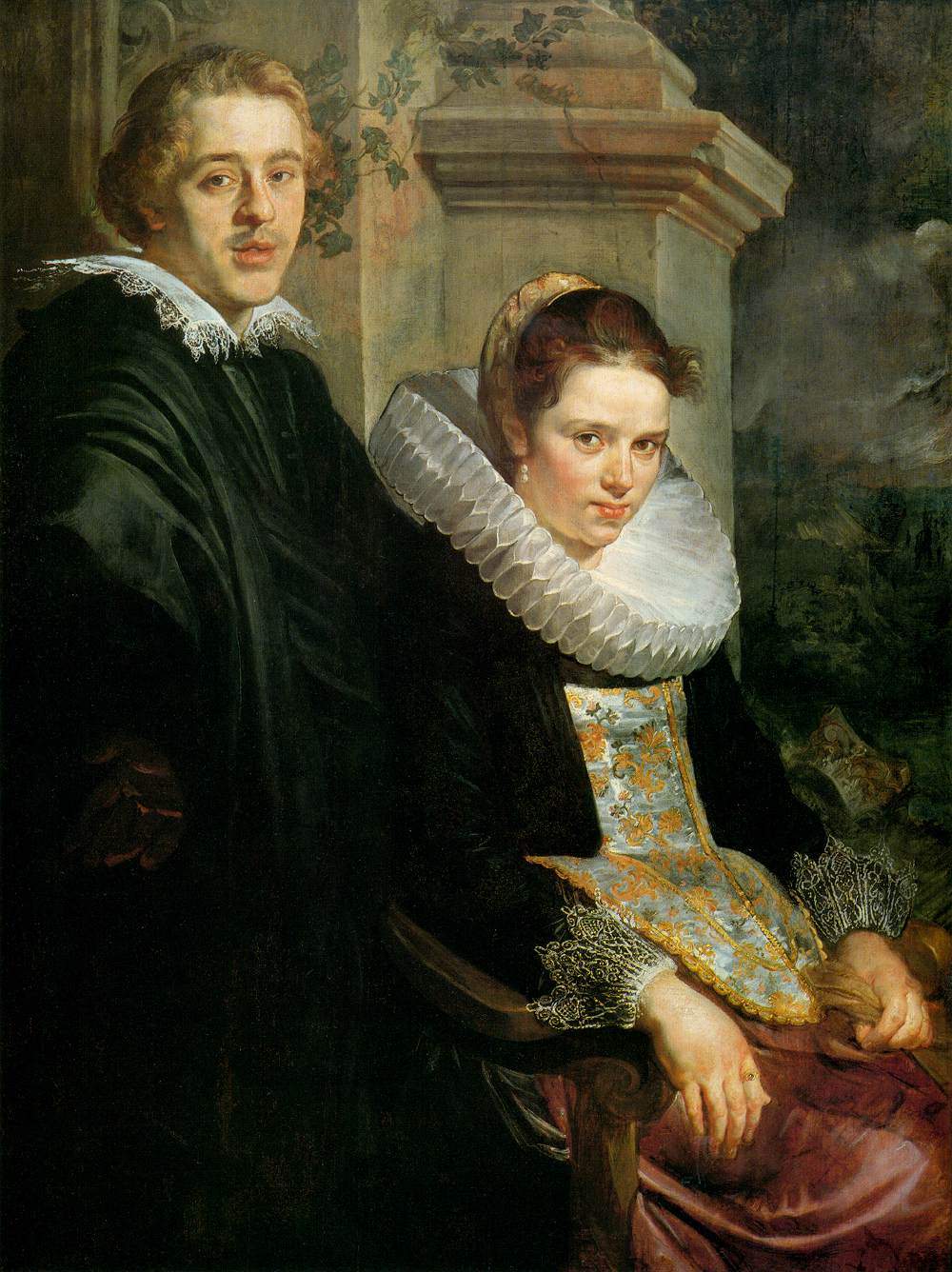 Portrait of a Young Married Couple — Якоб Йорданс