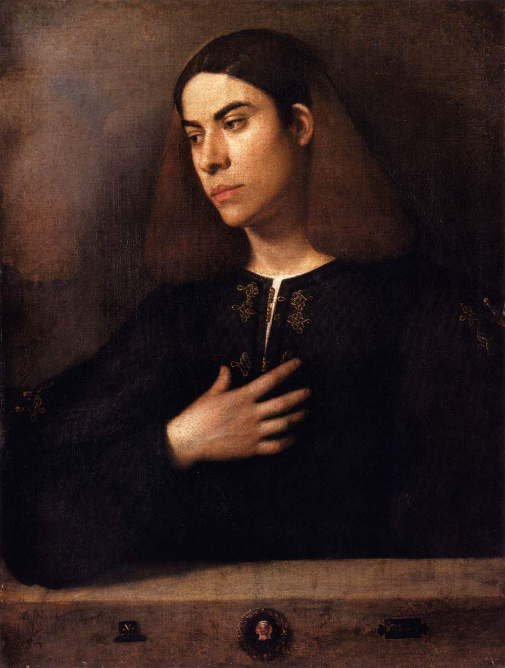 Портрет юноши (Антонио Броккардо) — Джорджоне