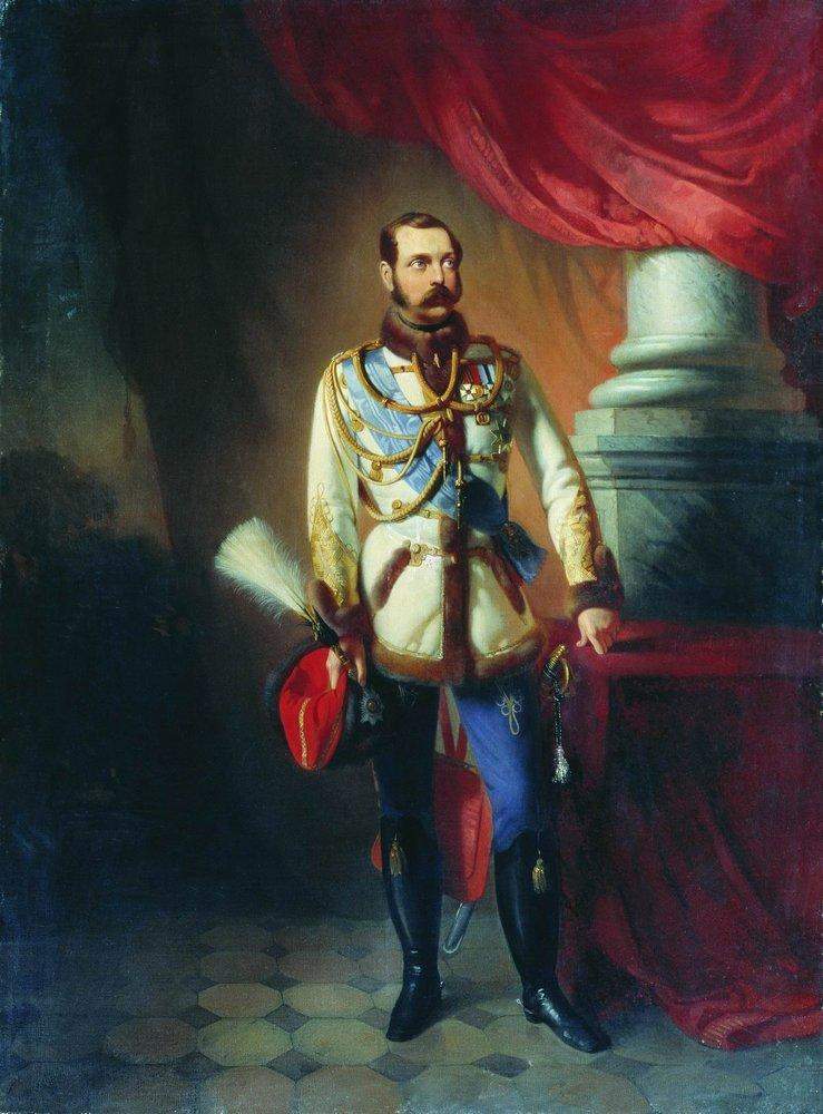 Портрет императора Александра II — Константин Маковский