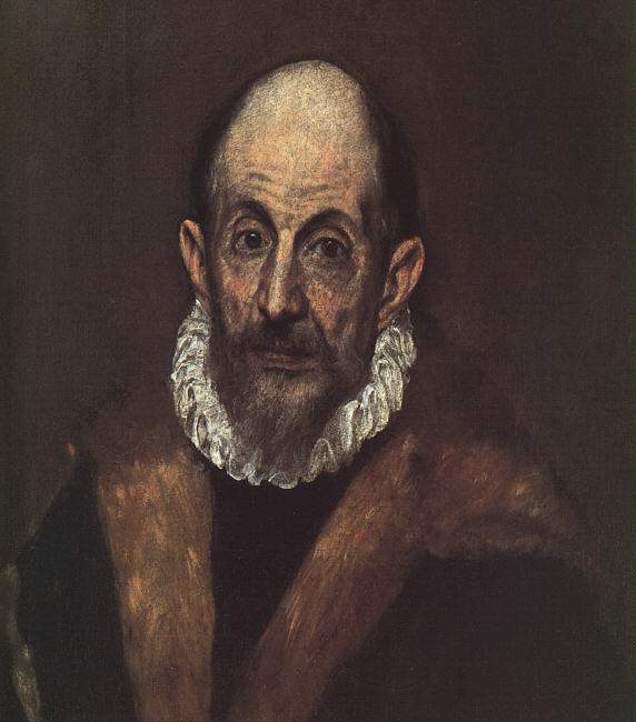 Портрет пожилого мужчины (предположительно, автопортрет Эль Греко) — Эль Греко