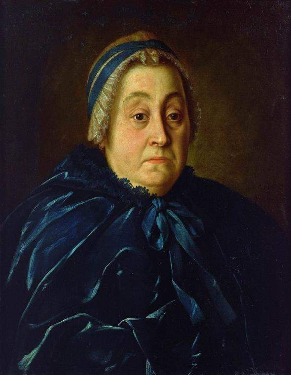 Portrait of Anna Vasiliyevna Buturlina — Алексей Антропов