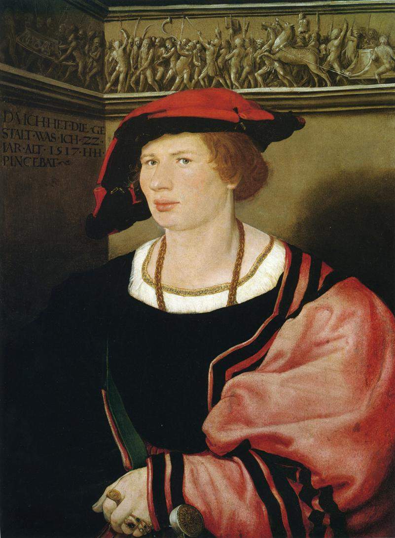 Portrait of Benedikt von Hertenstein — Ганс Гольбейн Младший