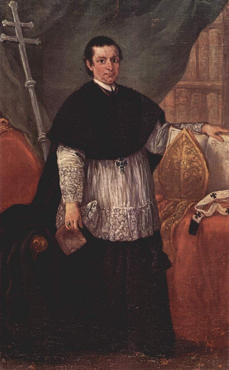 Портрет епископа Бенедетто Ганассони — Пьетро Лонги