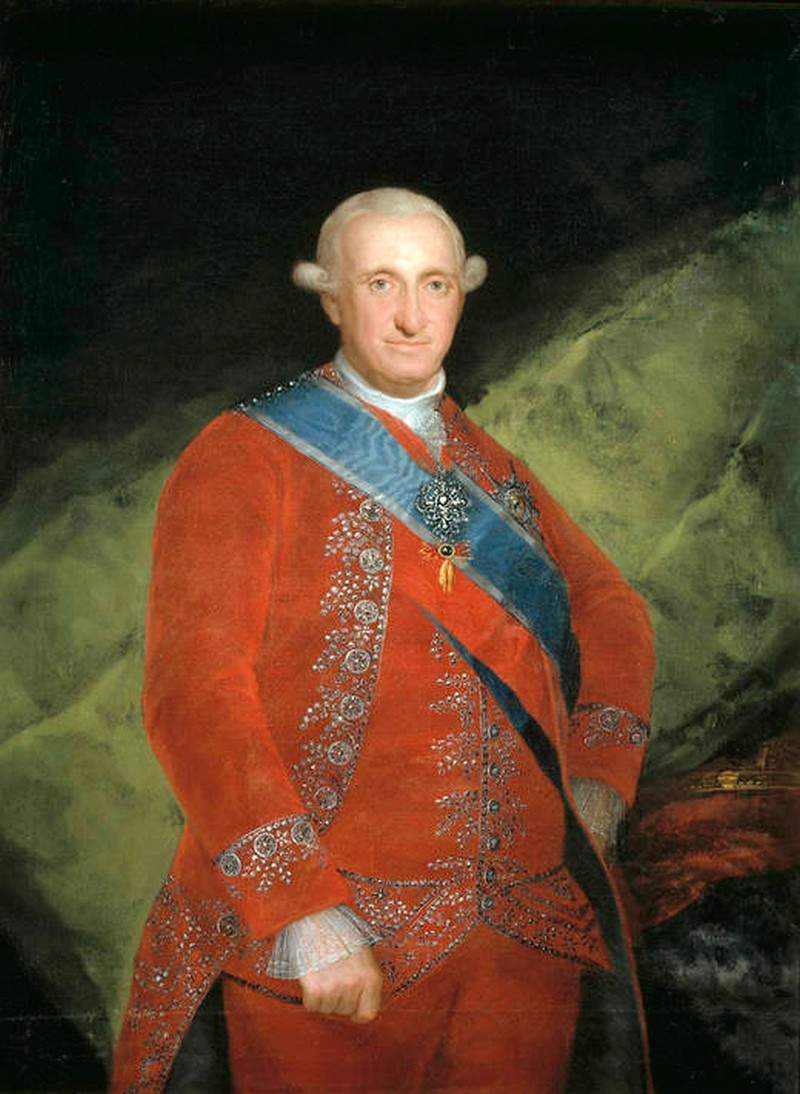 Portrait of Charle IV of Spain — Франсиско де Гойя