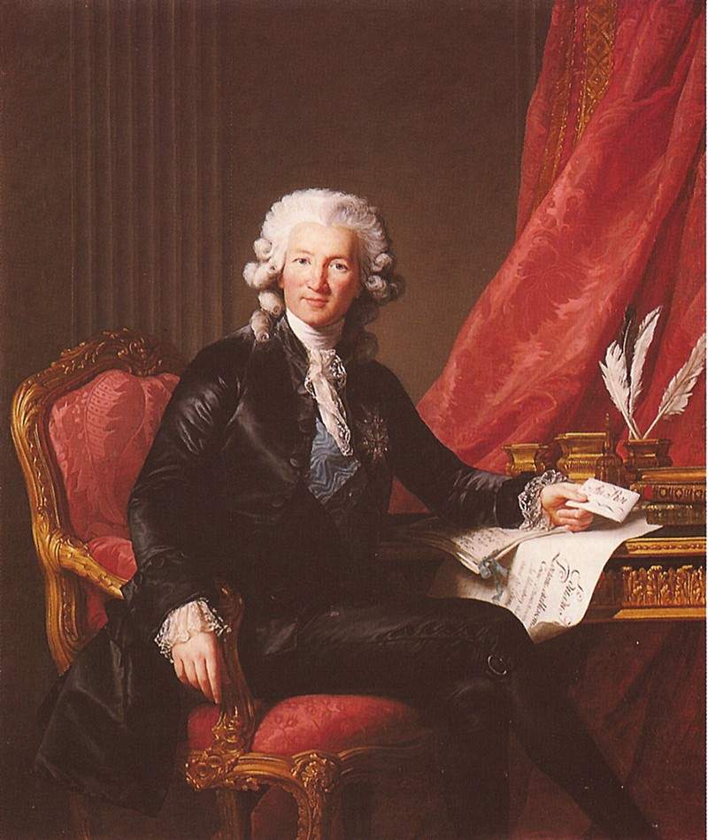 Portrait of Charles Alexandre de Calonne — Элизабет Луиза Виже-Лебрен