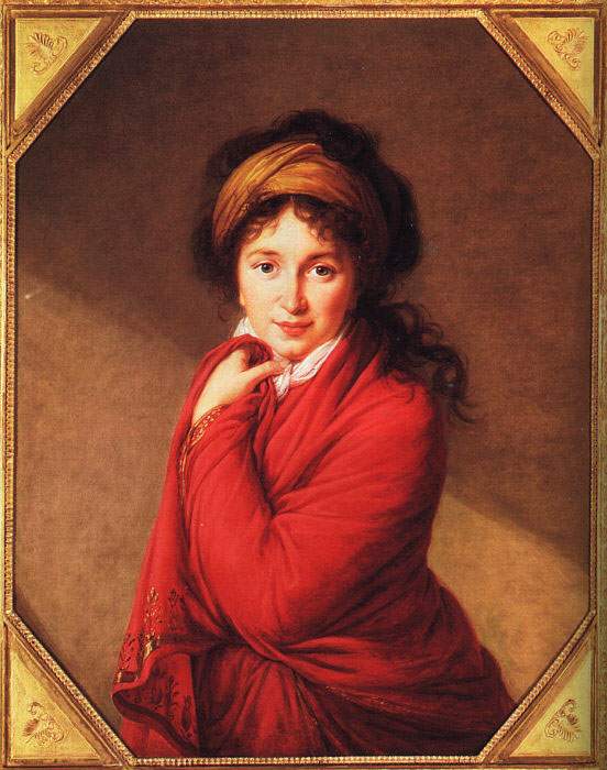 Portrait of Countess Golovine — Элизабет Луиза Виже-Лебрен