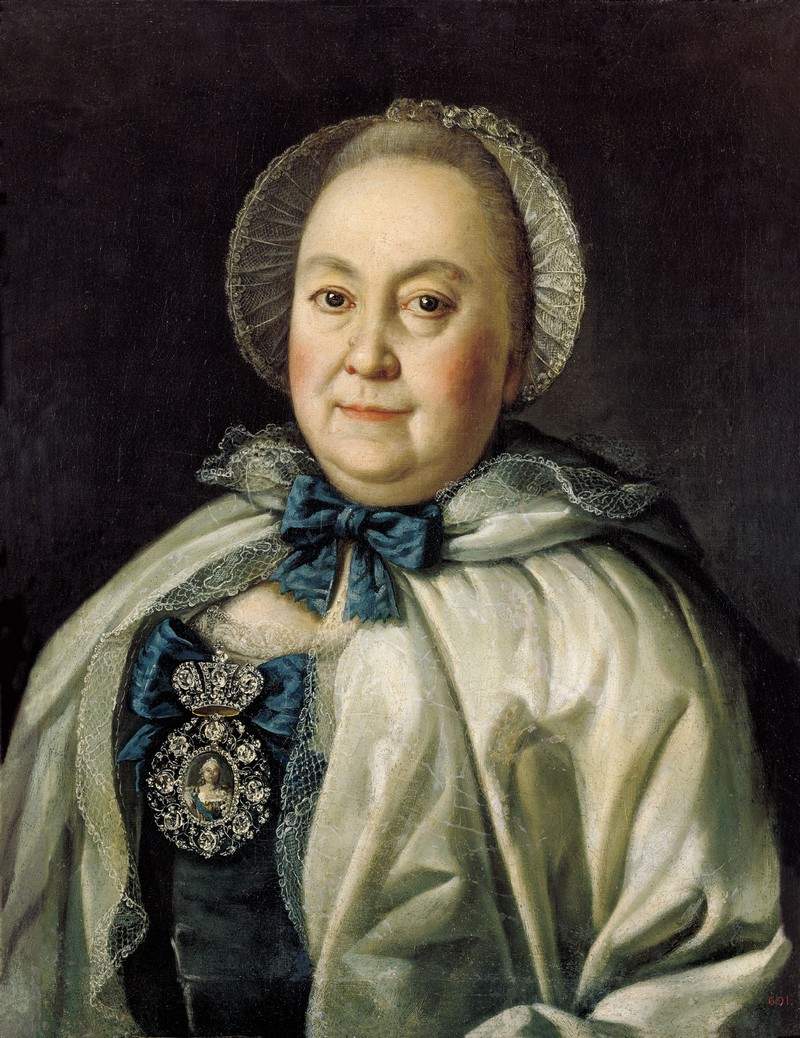 Portrait of Countess M. A.Rumyantzeva — Алексей Антропов