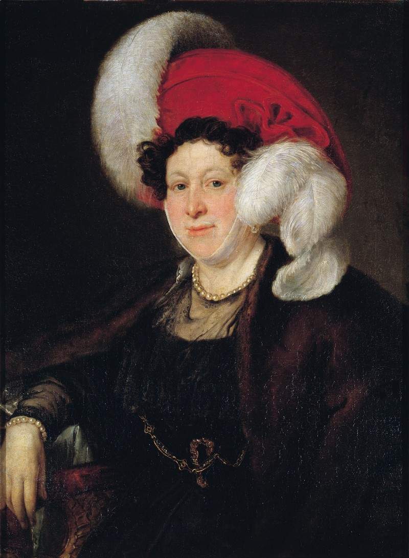 Portrait of Countess N. A. Zubova — Василий Тропинин
