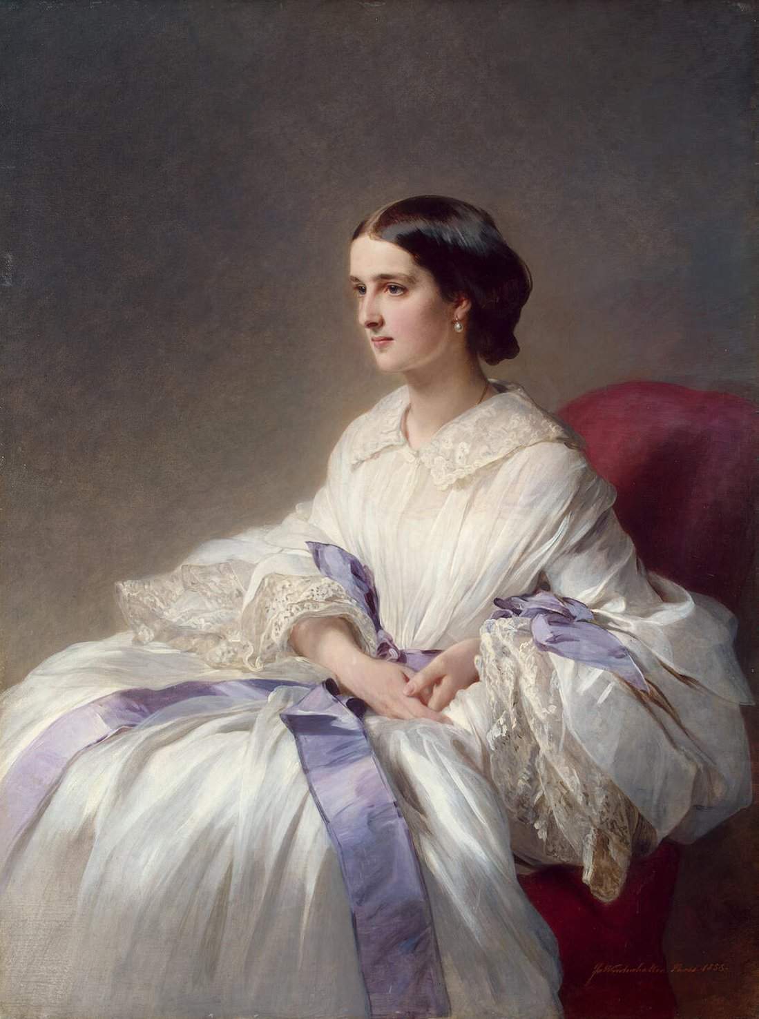 Portrait of Countess Olga Shuvalova — Франц Ксавер Винтерхальтер