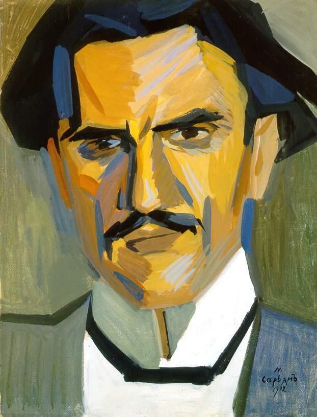 Portrait of critic Garegin Levonian — Мартирос Сарьян