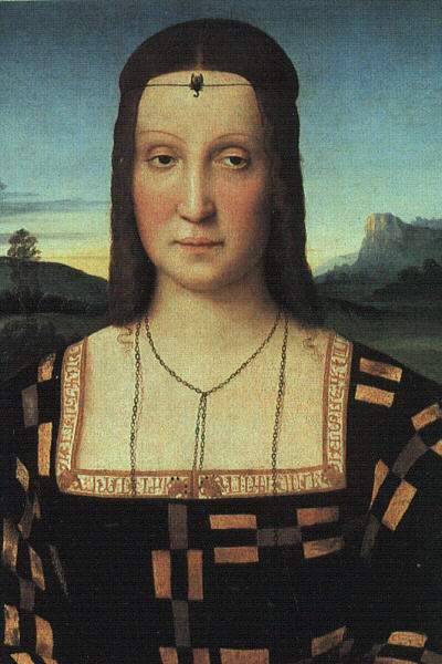 Portrait of Elizabeth Gonzaga — Рафаэль Санти