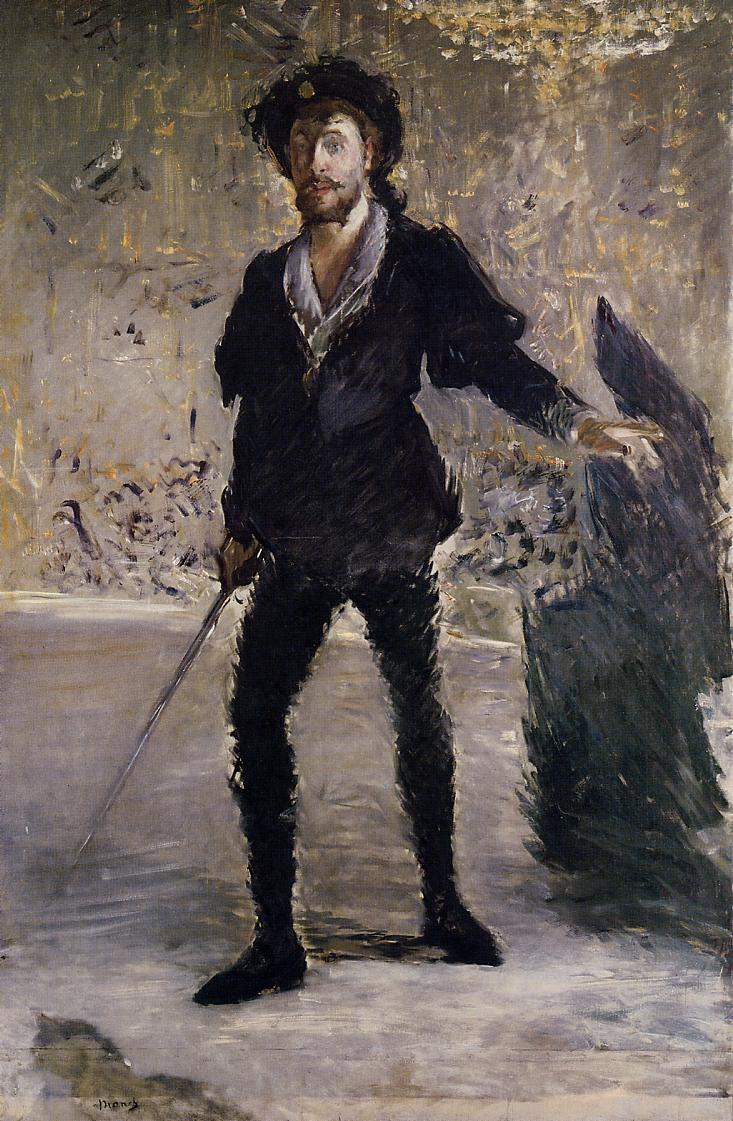 Portrait of Faure as Hamlet — Эдуард Мане