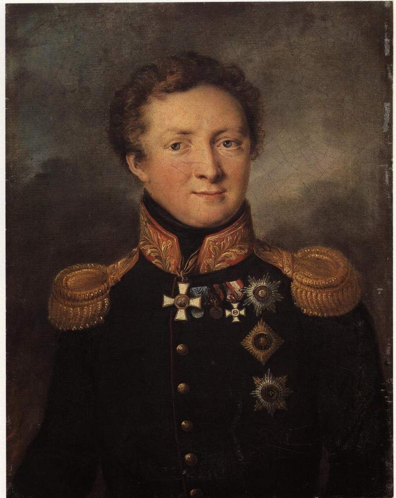 Портрет генерала А. И.Горчакова — Василий Тропинин