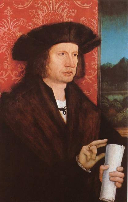 Portrait of Georg Tannstetter (Collimitius) — Бернхард Штригель