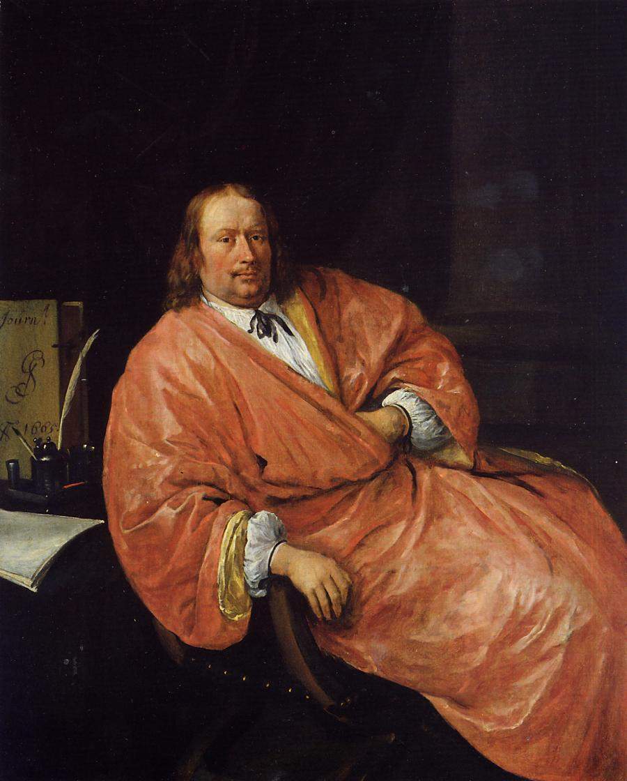 Portrait of Gerrit Gerritsz Schouten — Ян Стен