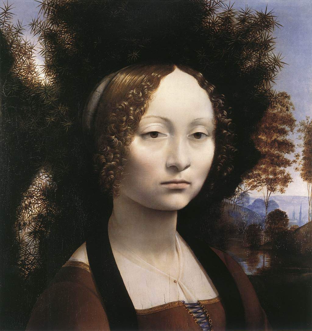 Portrait of Ginevra Benci — Леонардо да Винчи