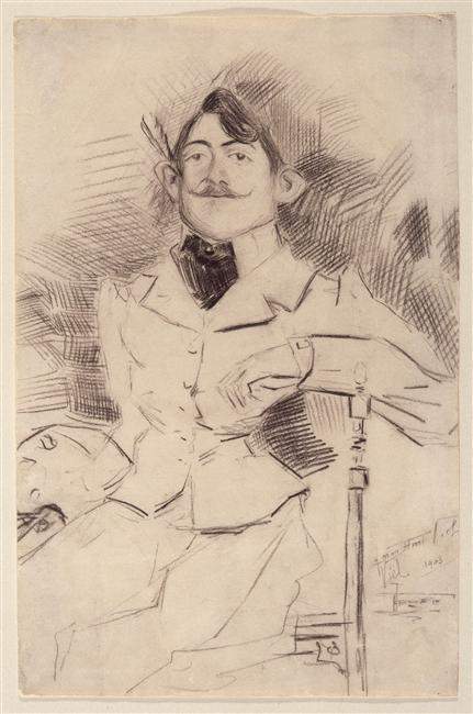 Portrait of Henry Viel, a friend of painter Fernand Leger — Фернан Леже
