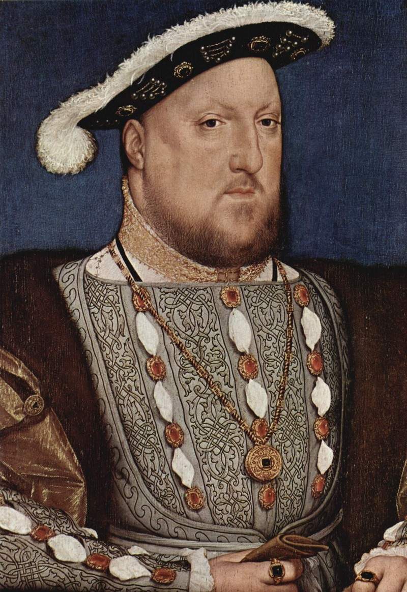 Portrait of Henry VIII, King of England — Ганс Гольбейн Младший