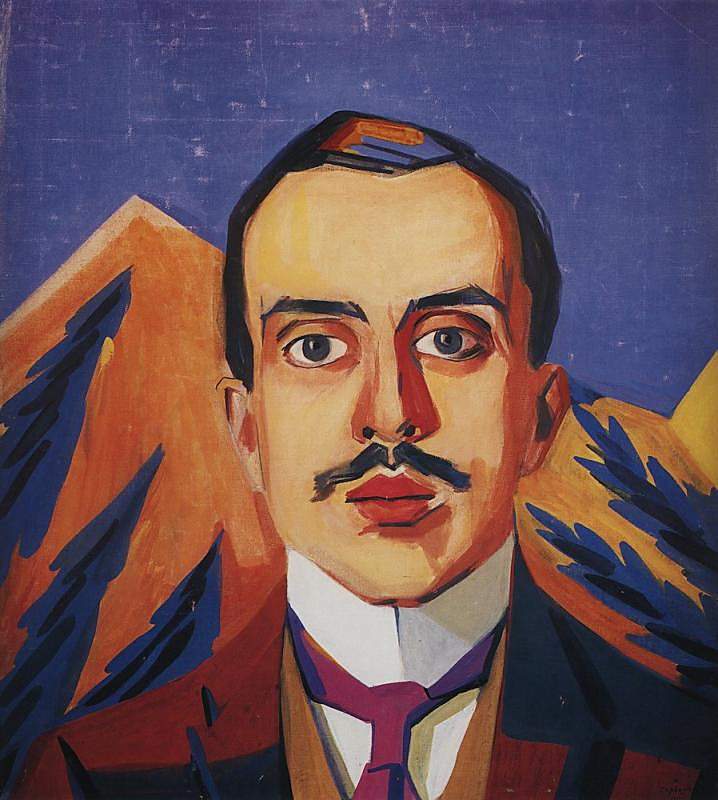 Portrait of I. Shchukin — Мартирос Сарьян