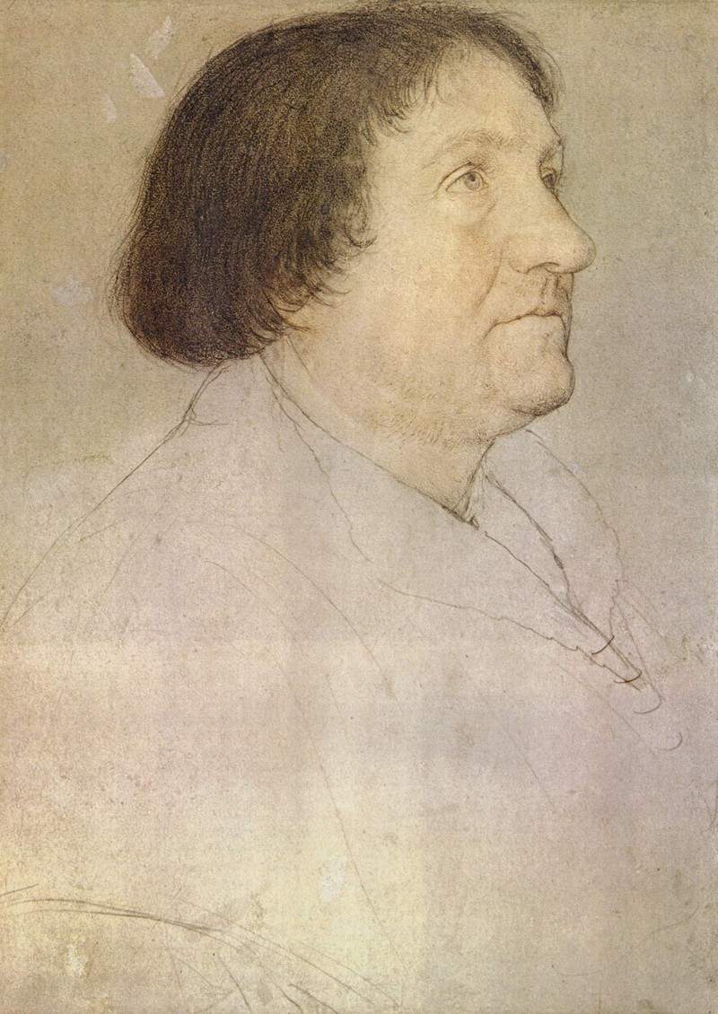 Portrait of Jakob Meyer zum Hasen, Mayor of Basel — Ганс Гольбейн Младший