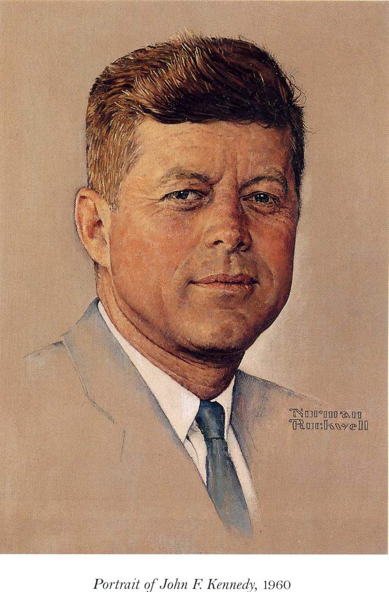 Portrait of John F. Kennedy — Норман Роквелл