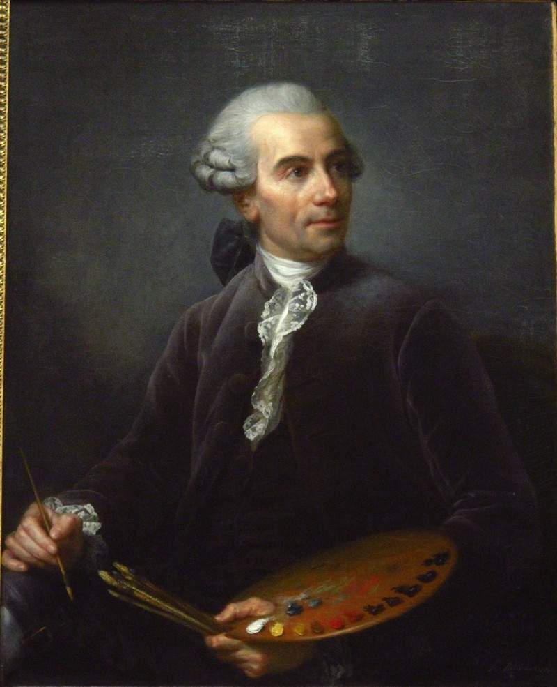 Portrait of Joseph Vernet — Элизабет Луиза Виже-Лебрен