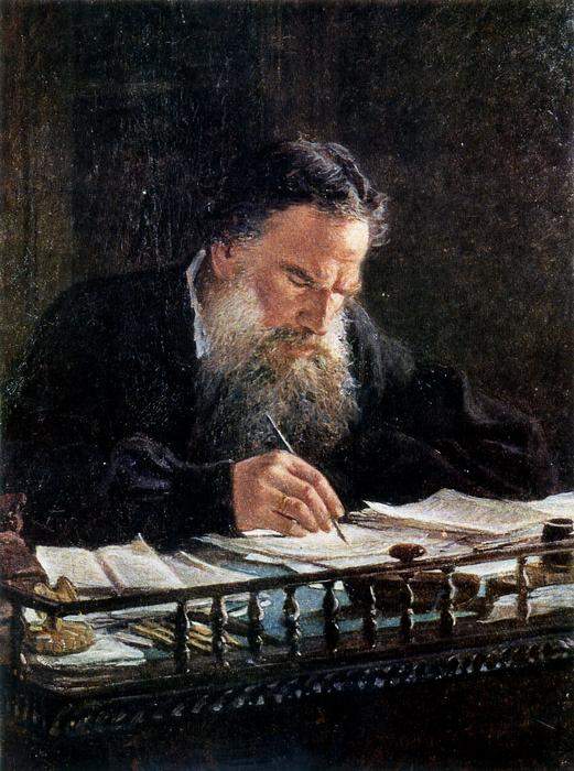 Portrait of Leo Tolstoy — Николай Ге