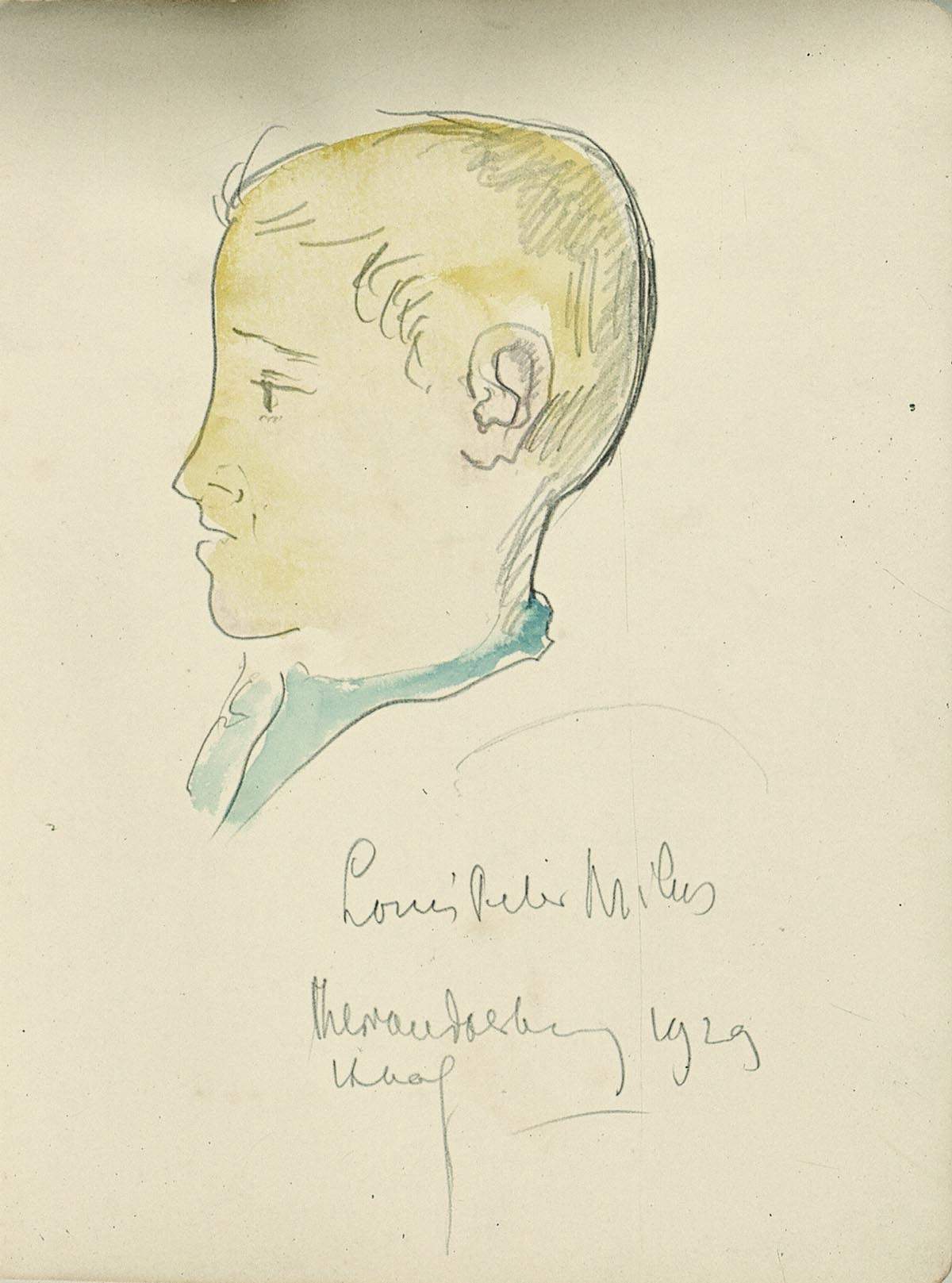 Portrait of Louis Peter Milius — Тео ван Дусбург