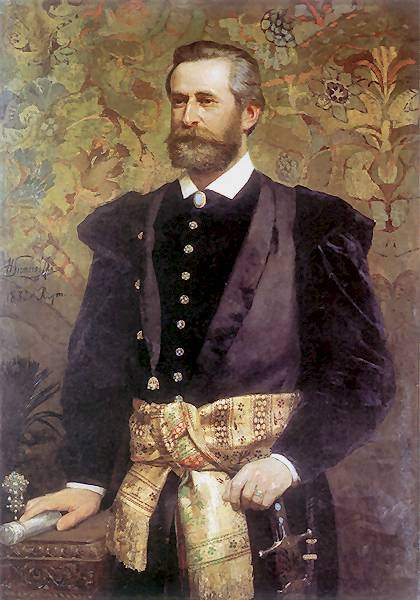 Portrait of Ludwik Wodzicki — Генрих Семирадский