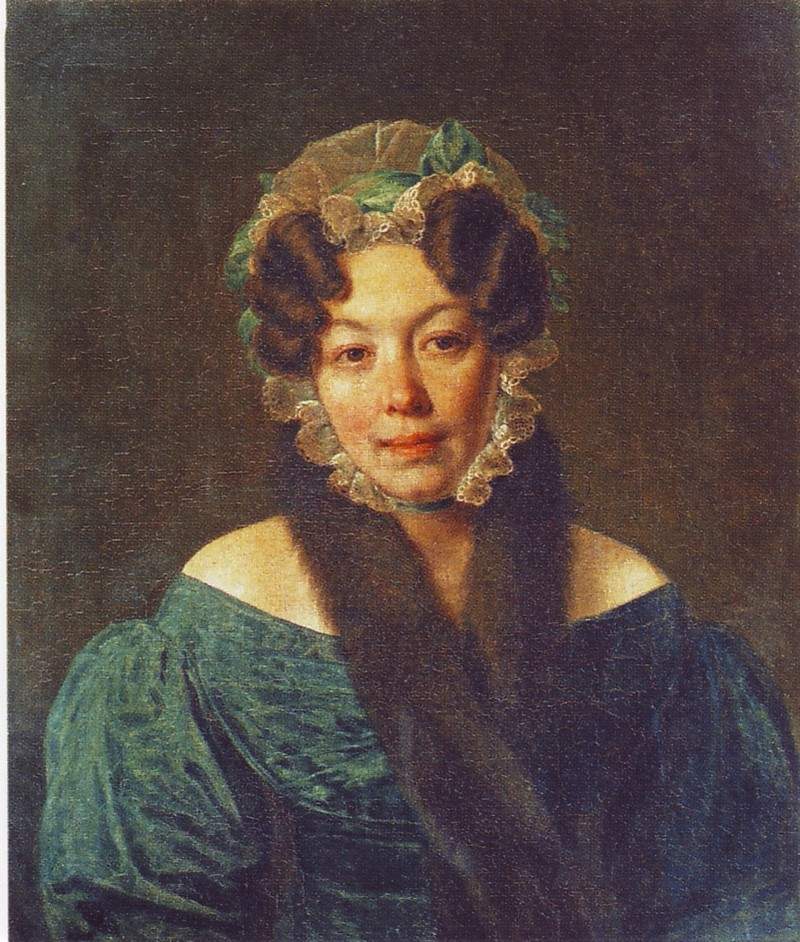 Portrait of M. M. Philosophova — Алексей Венецианов