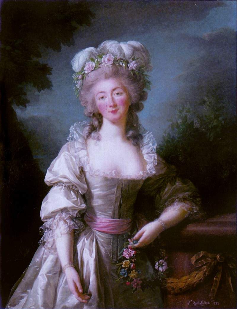 Portrait of Madame du Barry — Элизабет Луиза Виже-Лебрен