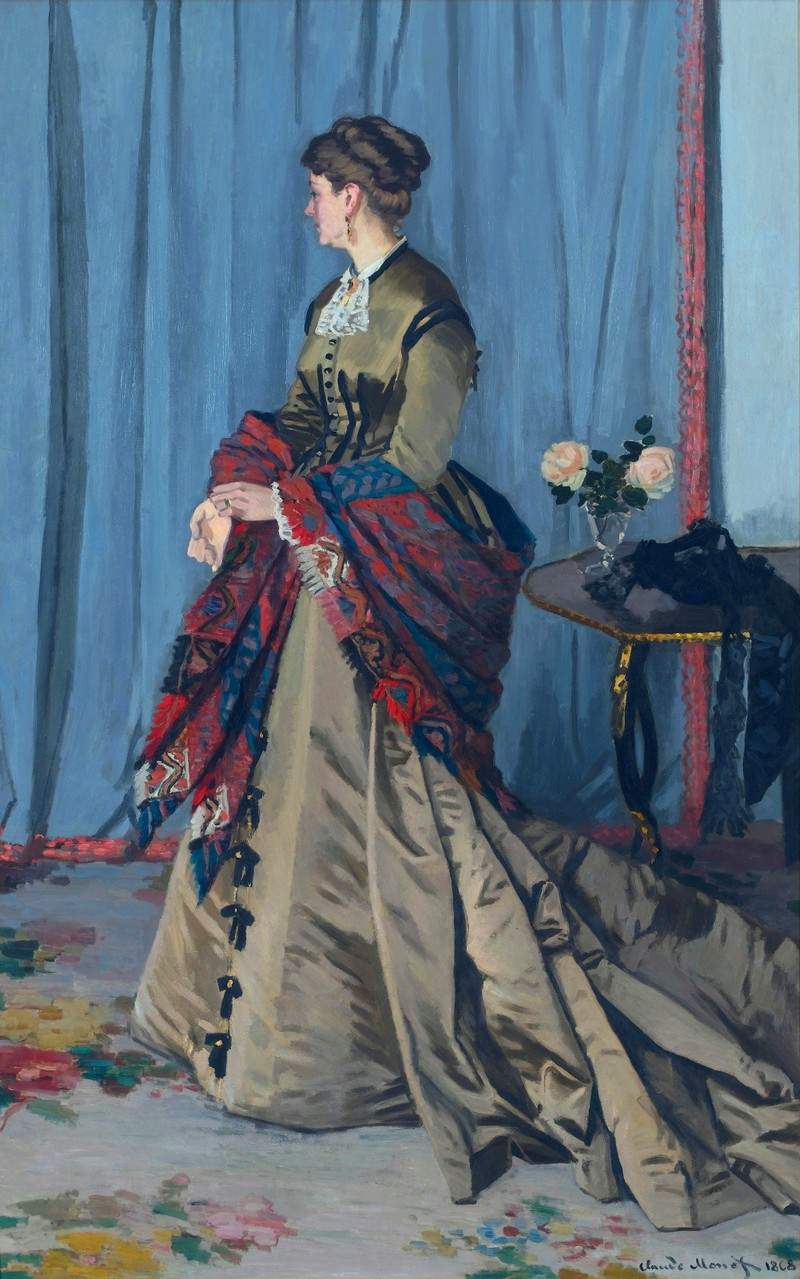 Портрет мадам Годибер — Клод Моне