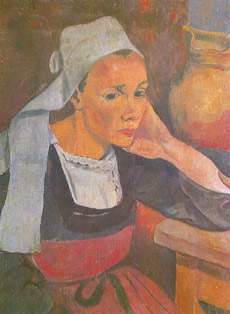 Portrait of Marie Lagadu — Поль Серюзье