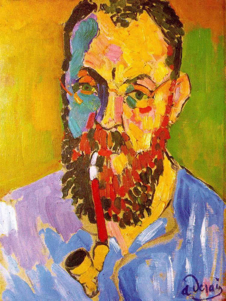 Portrait of Matisse — Андре Дерен