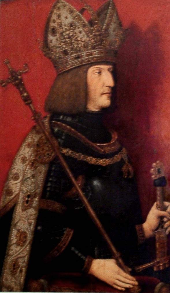 Portrait of Maximilian I (1459-1519) — Бернхард Штригель