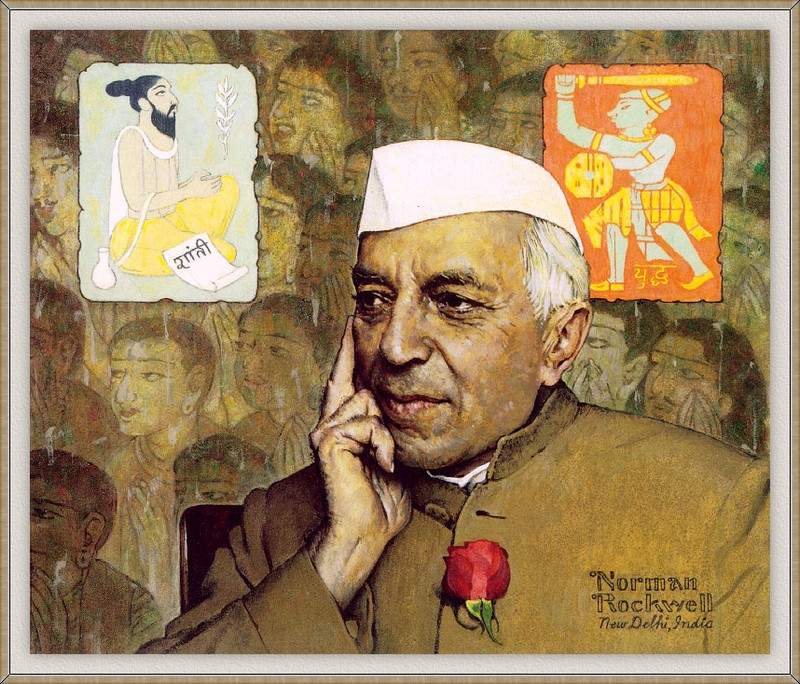 Portrait of Nehru — Норман Роквелл