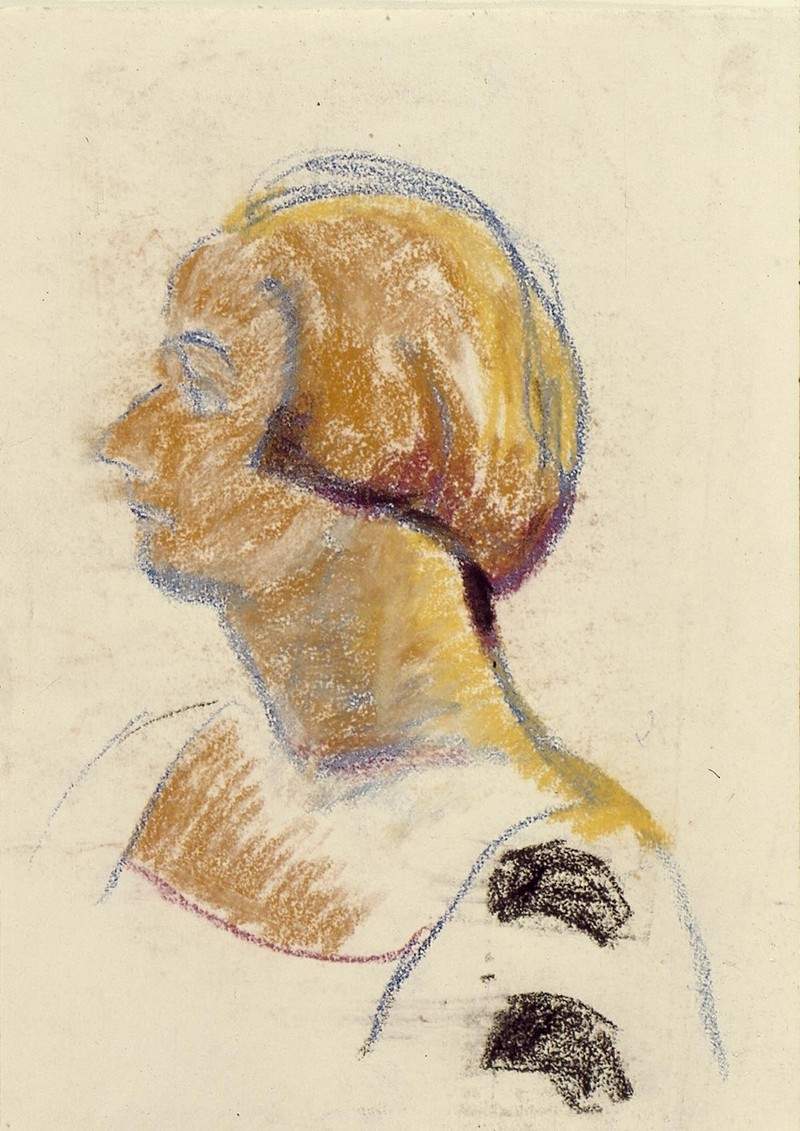 Portrait of Nelly van Doesburg — Тео ван Дусбург