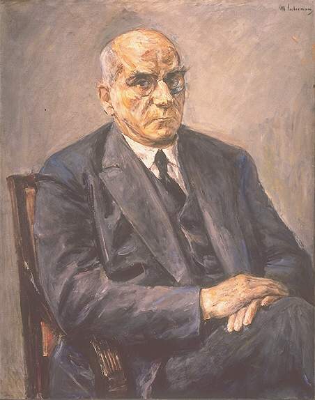 Portrait of Otto Braun — Макс Либерман