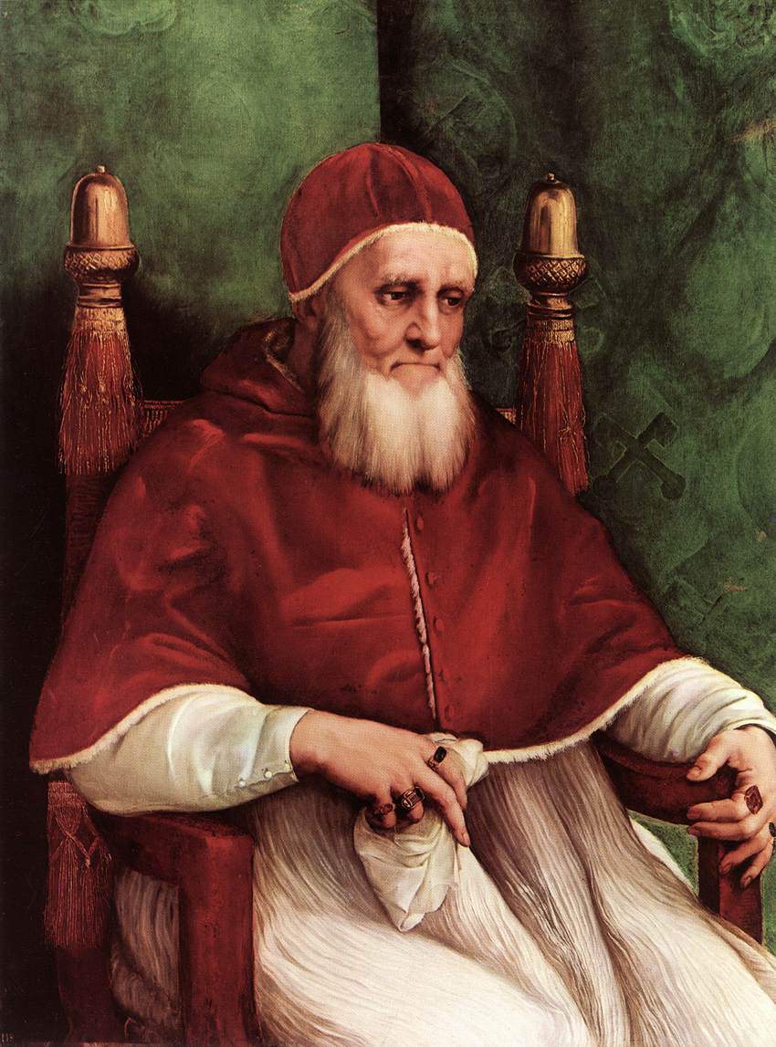 Portrait of Pope Julius II — Рафаэль Санти