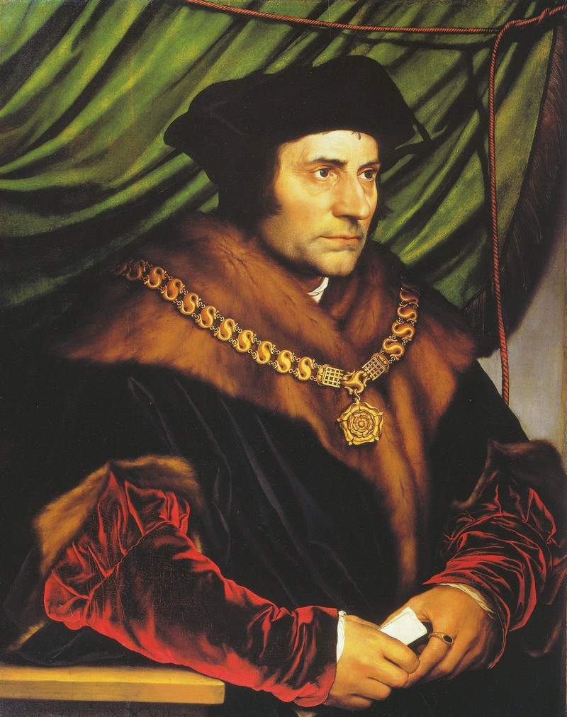 Portrait of Sir Thomas More — Ганс Гольбейн Младший