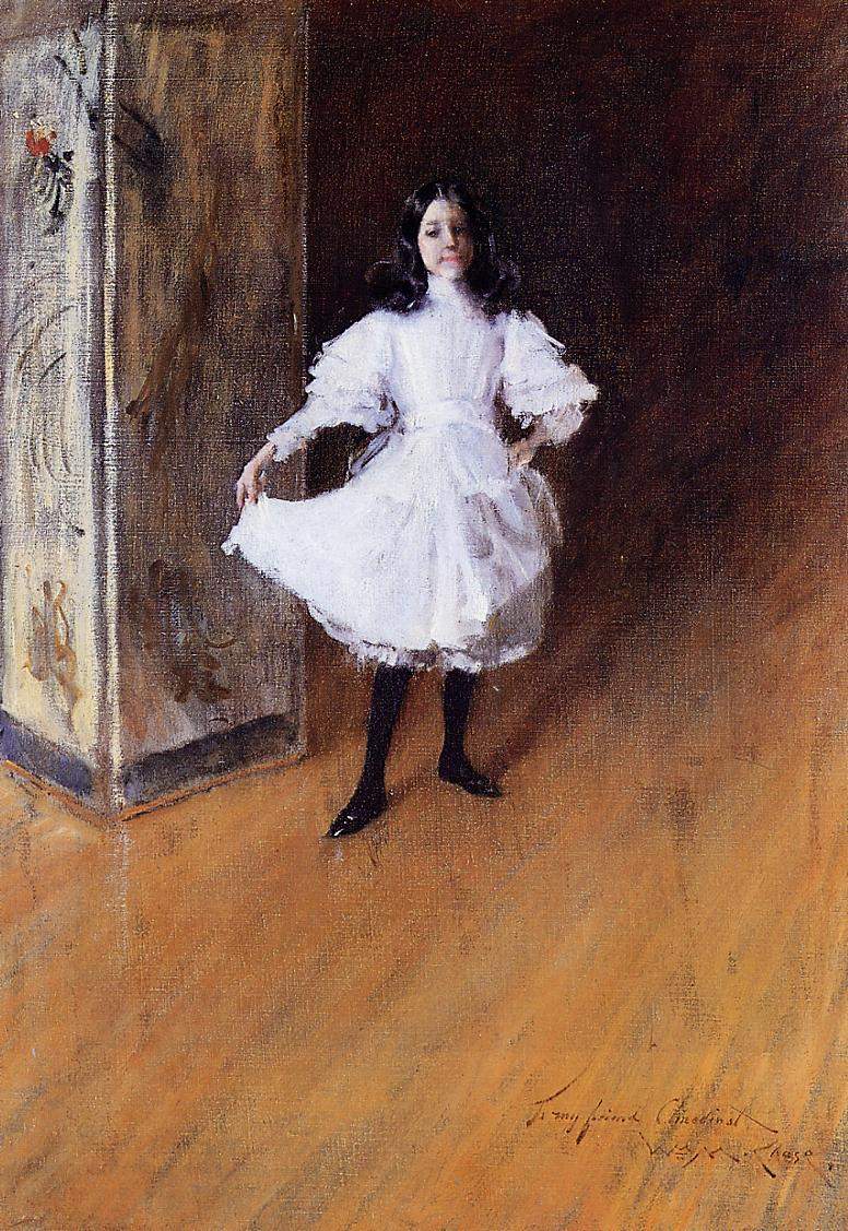 Portrait of the Artist’s Daughter (Dorothy) — Уильям Меррит Чейз