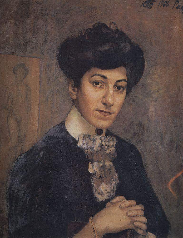 Портрет жены художника — Кузьма Петров-Водкин
