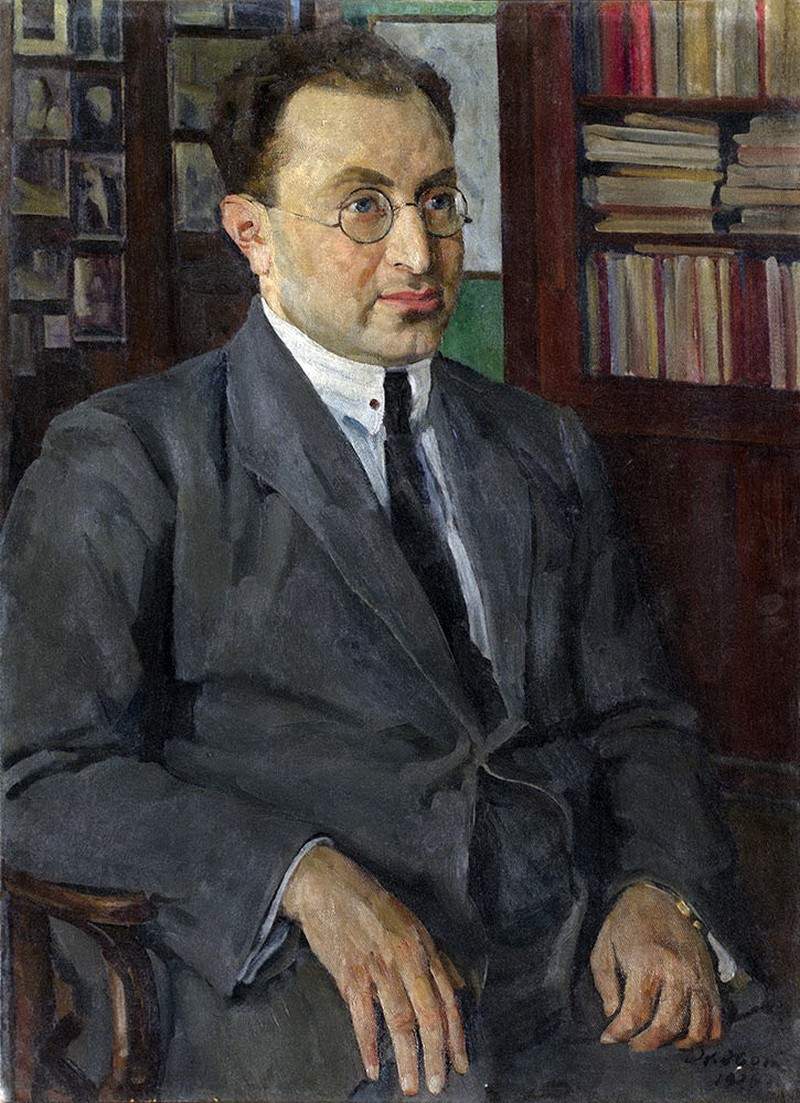 Portrait of the poet Grigory Shirman — Константин Юон