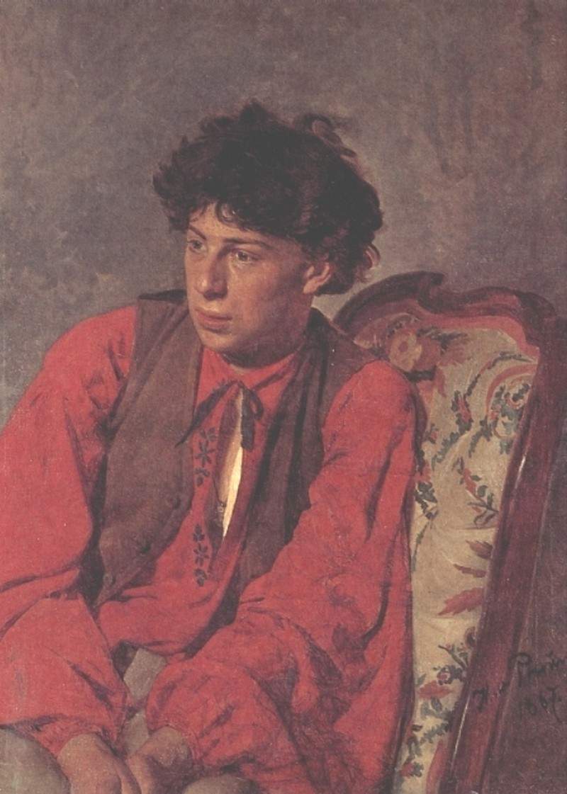 Portrait of V. E. Repin, the Artist’s brother — Илья Репин