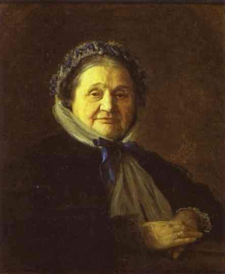 Portrait of V Voyeykova — Иван Крамской
