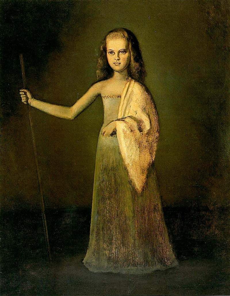 Princess Maria Volkonsky at the age of twelve — Бальтюс