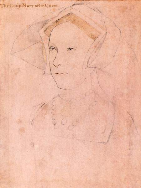 Queen Mary I Tudor — Ганс Гольбейн Младший
